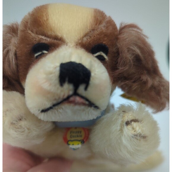 VTG Steiff Mohair Lot of 3 Dogs Peky Floppy Snobby, Floppy Cockie - Picture 5 of 16